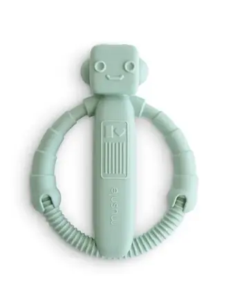 Mushie MUSHIE - RATTLE ROBOT TEETHER