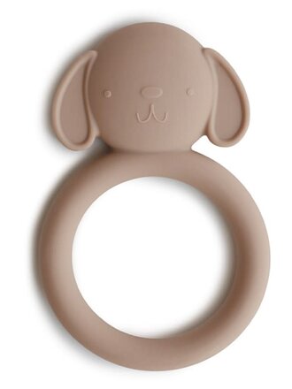 Mushie MUSHIE - TEETHER DOG - NATURAL