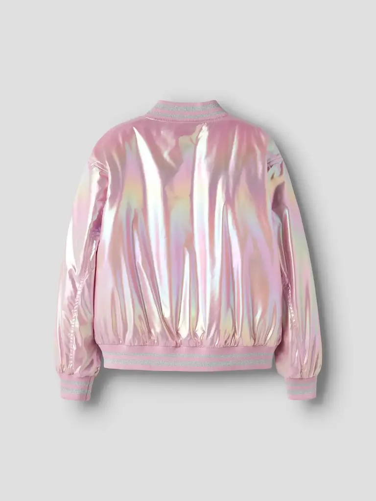 Name It Name it - Metallic rose  bomber jacket kids