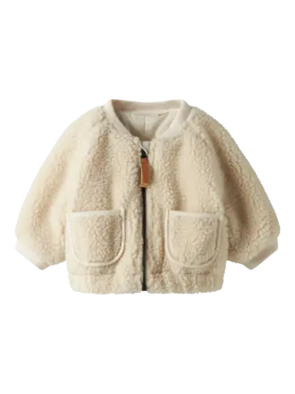 Lil' Atelier Lil atelier -  Layo bomer jacket teddy swan