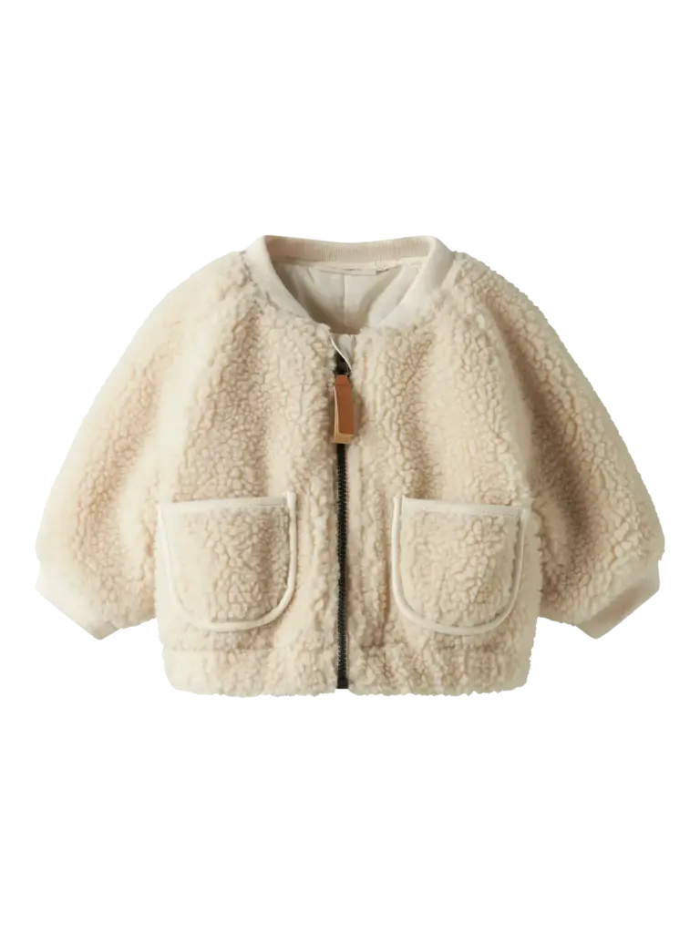 Lil' Atelier Lil atelier -  Layo bomer jacket teddy swan