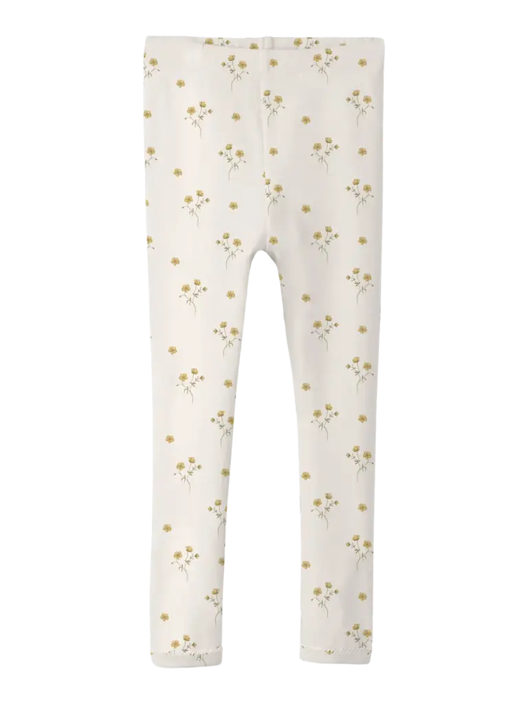 Lil' Atelier Lil atelier -Layo legging flower yellow