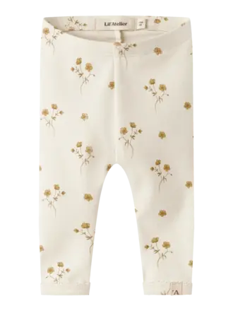 Lil' Atelier Lil atelier Legging flower yellow