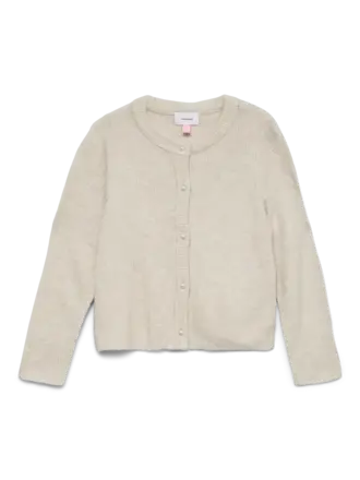 Vero moda girl Vero moda girl - Cardigan Pumice Stone MELANGE