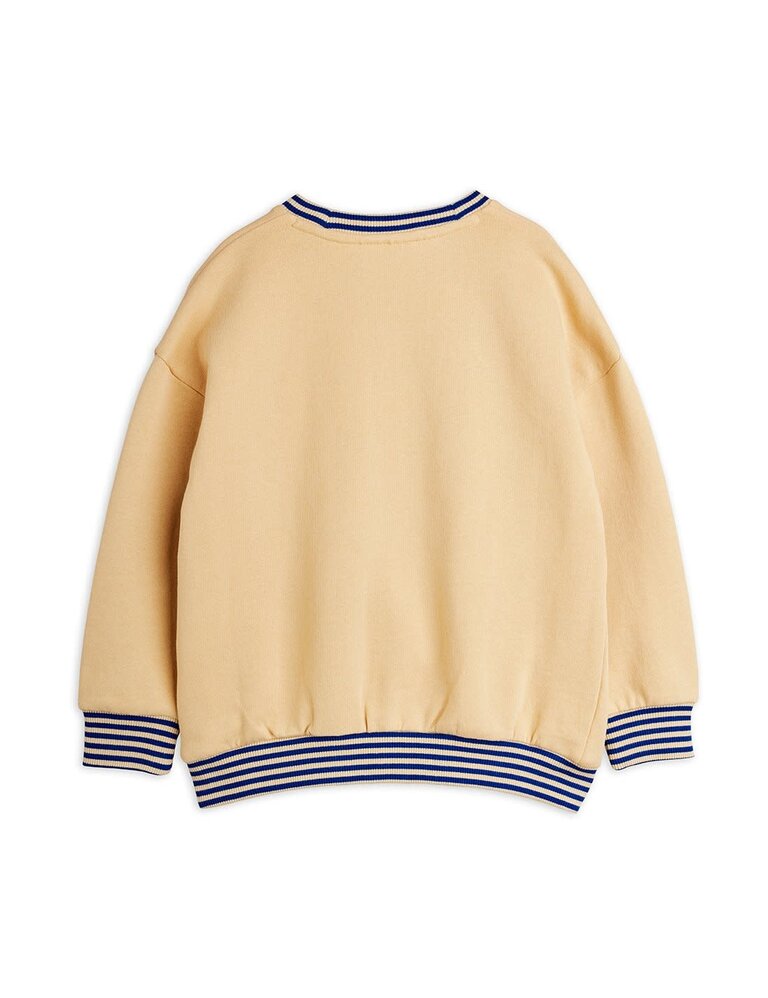 mini rodini Mini rodini -Football emb sweatshirt beige