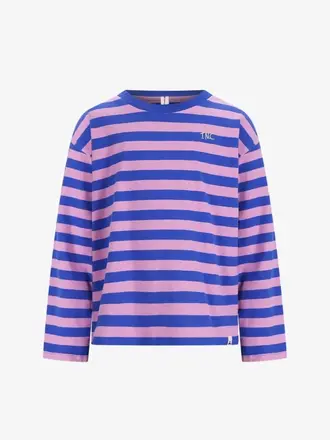 The New Chapter THE NEW CHAPTER LOU T-SHIRT ROZE BLAUW