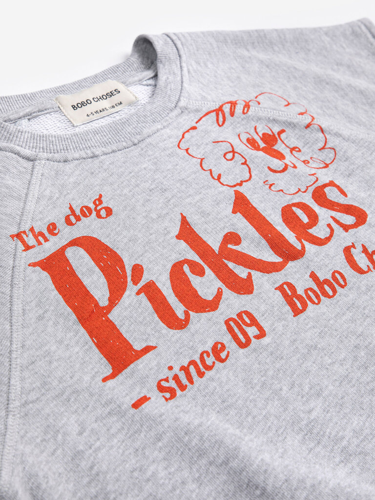 Bobo Choses Bobo Choses -Pickles The Dog sleeveless sweatshirt