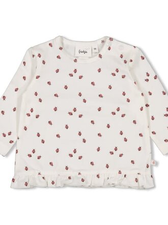 Feetje Feetje - longsleeve ladybug AOP