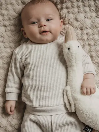 flowamsterdam Liva (beige) - Rechargeable heartbeat comforter