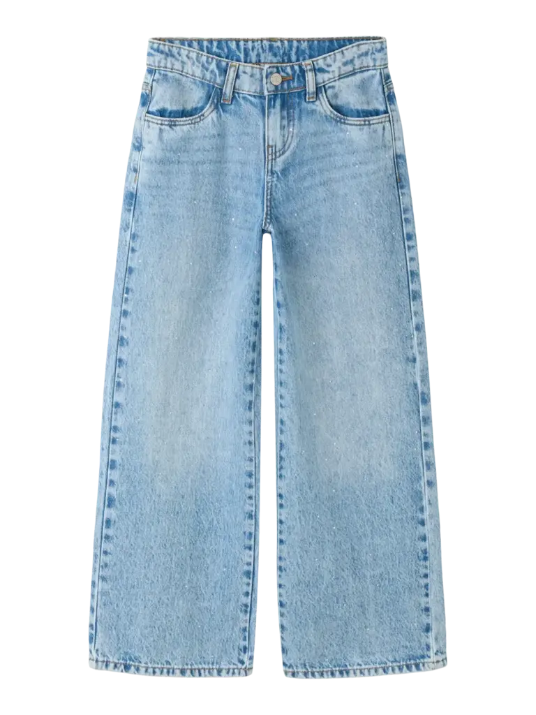 Name It Name it - Rose wide Rhine stone denim