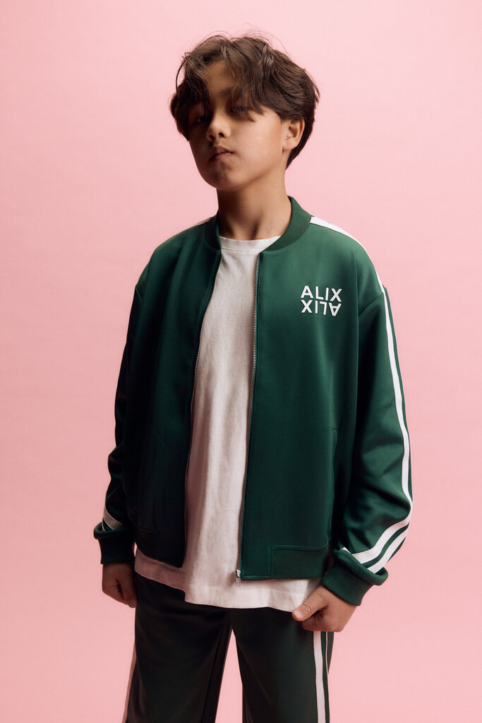 Alix the label Alix mini - training cardigan green