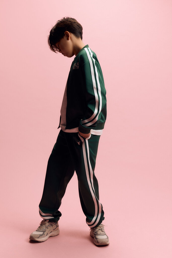 Alix the label Alix mini - training cardigan green