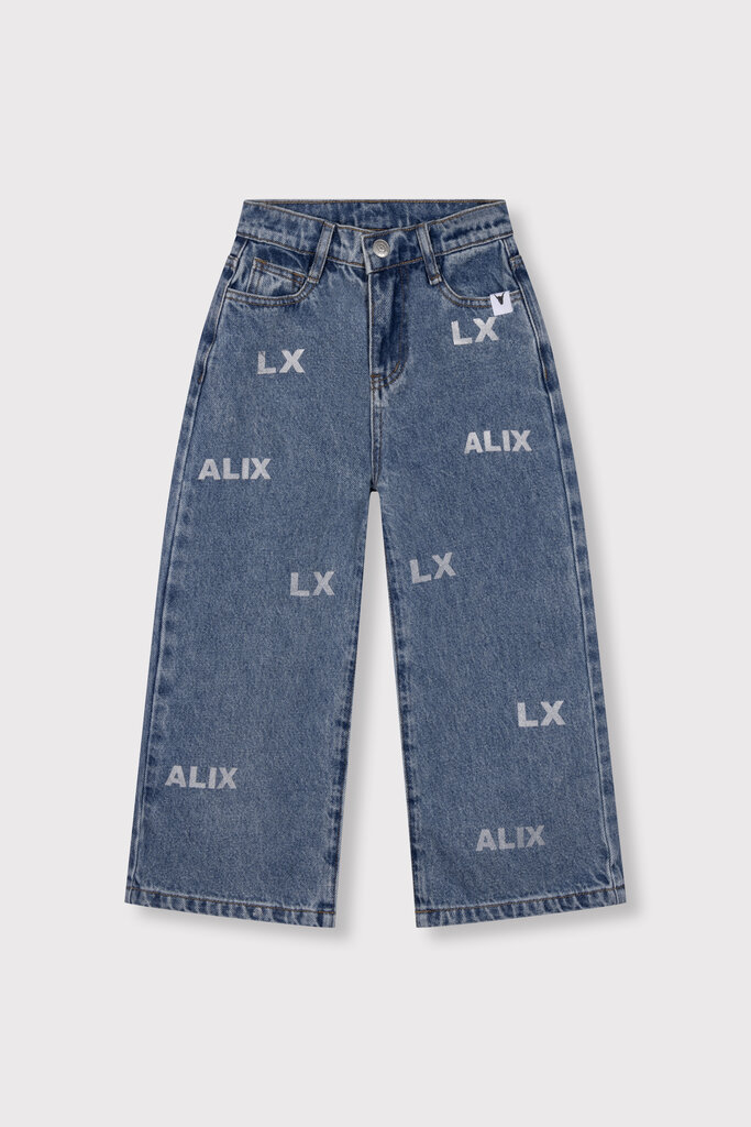 Alix the label Alix mini - wide leg denim pants