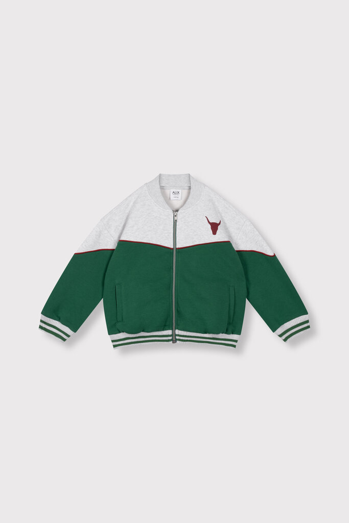 Alix the label Alix mini - sporty jacket green