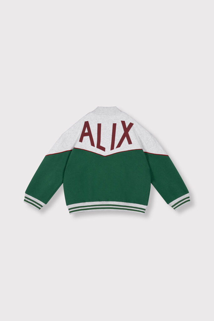 Alix the label Alix mini - sporty jacket green