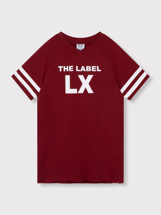 Alix the label alix mini - sporty sweat dress cerise