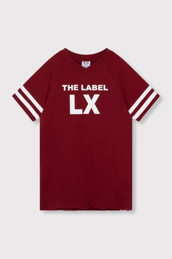 Alix the label alix mini - sporty sweat dress cerise