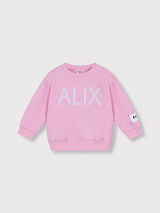Alix the label Alix mini - baby on tour sweater pink
