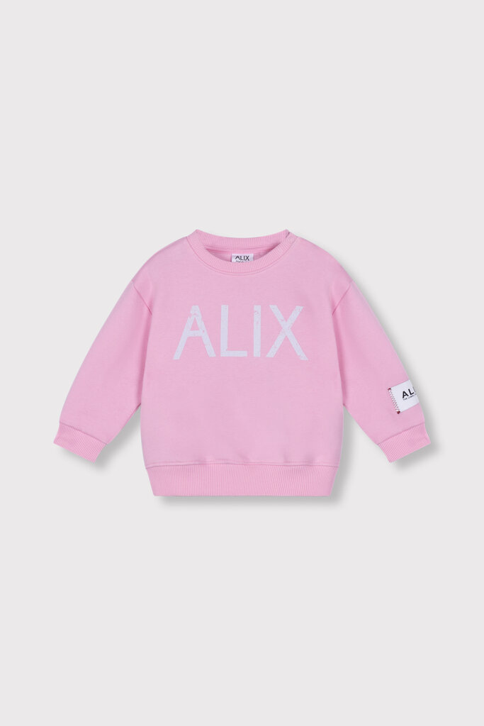 Alix the label Alix mini - baby on tour sweater pink