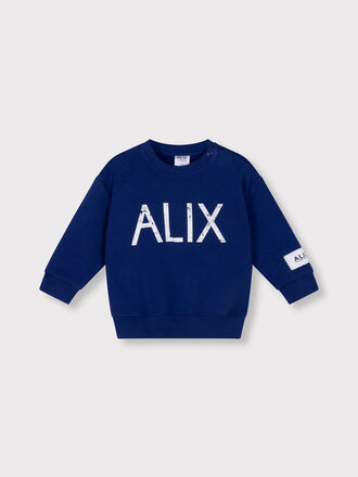 Alix the label Alix mini - baby on tour sweater royal blue