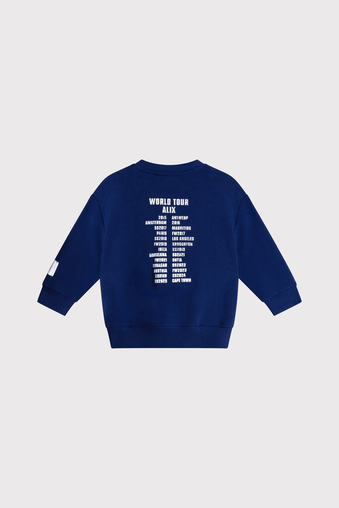 Alix the label Alix mini - baby on tour sweater royal blue