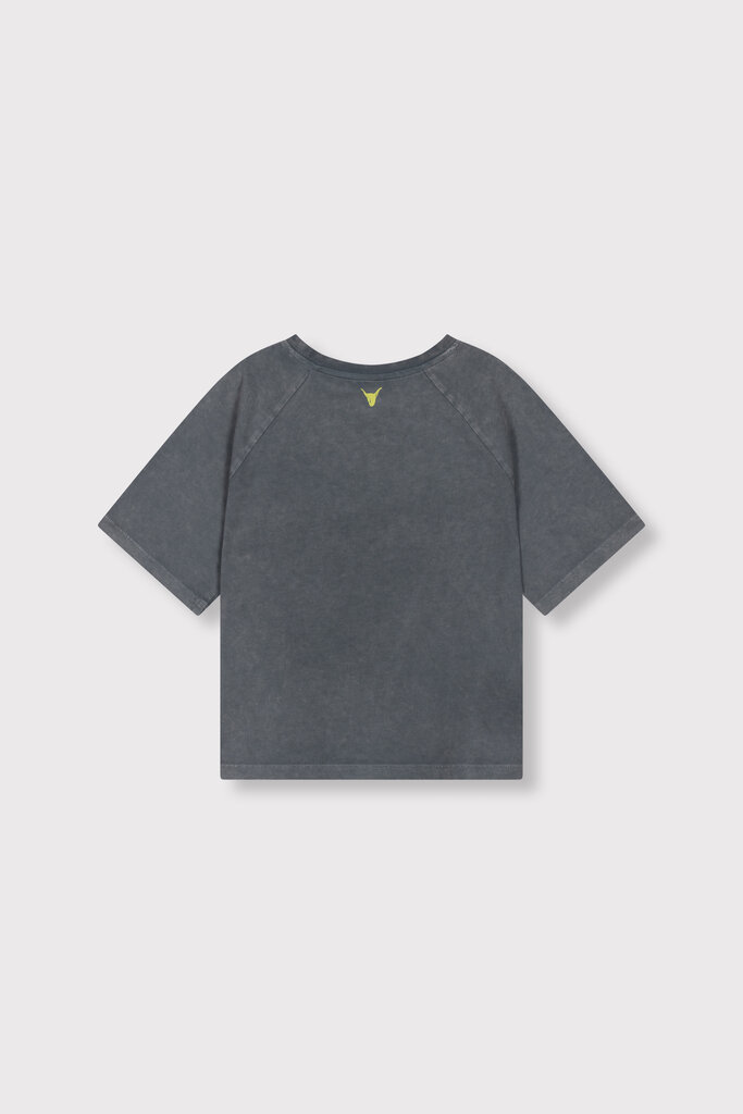Alix the label Alix mini - raglan logo t-shirt light grey