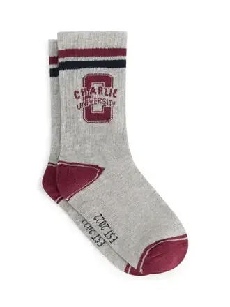 charlie petite Charlie petite - Phebe Socks grey