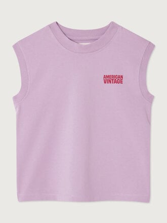 American vintage American vintage -  Gixy Shirt LILAS PASTEL