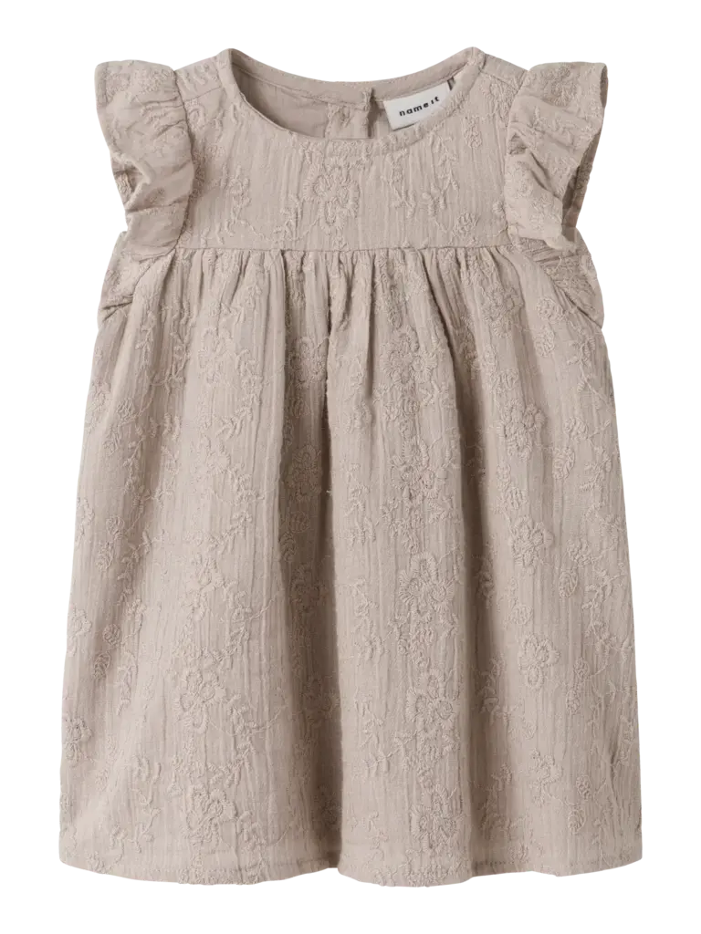Name It Name it - Dress baby Chateau gray