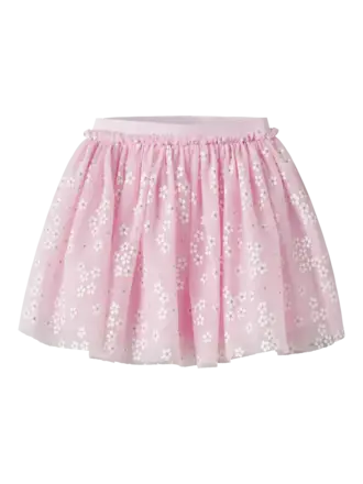 Name It Name it - Tulle flower skirt kids pink