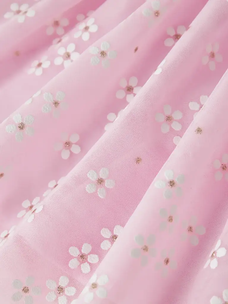 Name It Name it - Tulle flower skirt kids pink