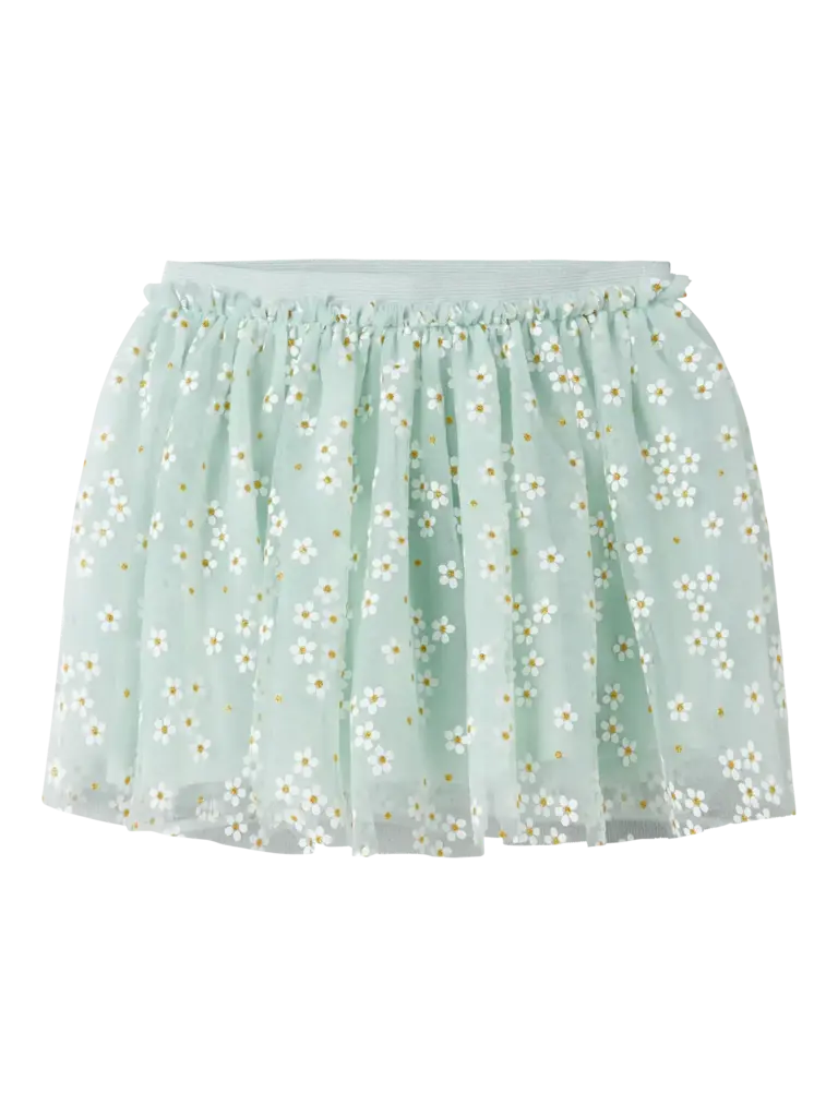 Name It Name it - Tulle flower skirt kids aqua
