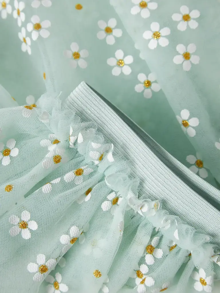 Name It Name it - Tulle flower skirt kids aqua