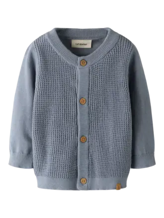 lil atelier Lil atelier -  Daryl Cardigan Tradewinds baby