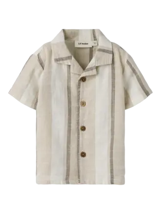 lil atelier Lil atelier -Fibert Shirt Coconut Milk