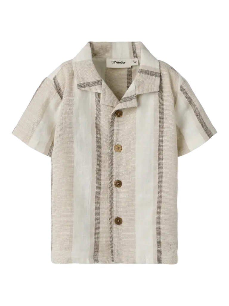 lil atelier Lil atelier -Fibert Shirt Coconut Milk