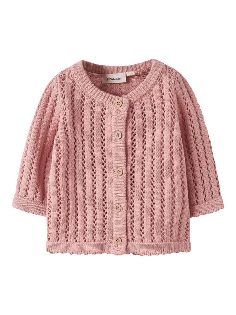 Lil' Atelier Lil Atelier - Fabiola knit card  misty rose