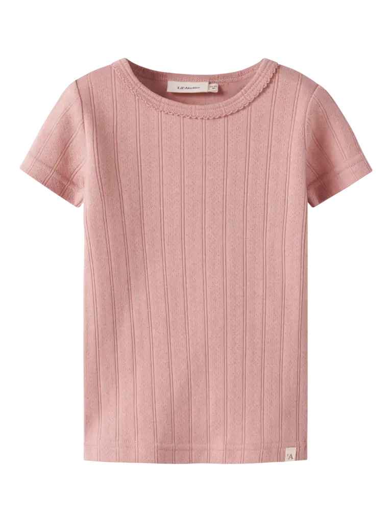 Lil' Atelier Lil atelier - Falina slim top Misty Rose