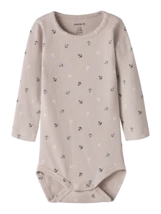 Name It Name it - romper anker gray