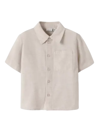 Name It Name it -FAHER SS SHIRT peyote melange