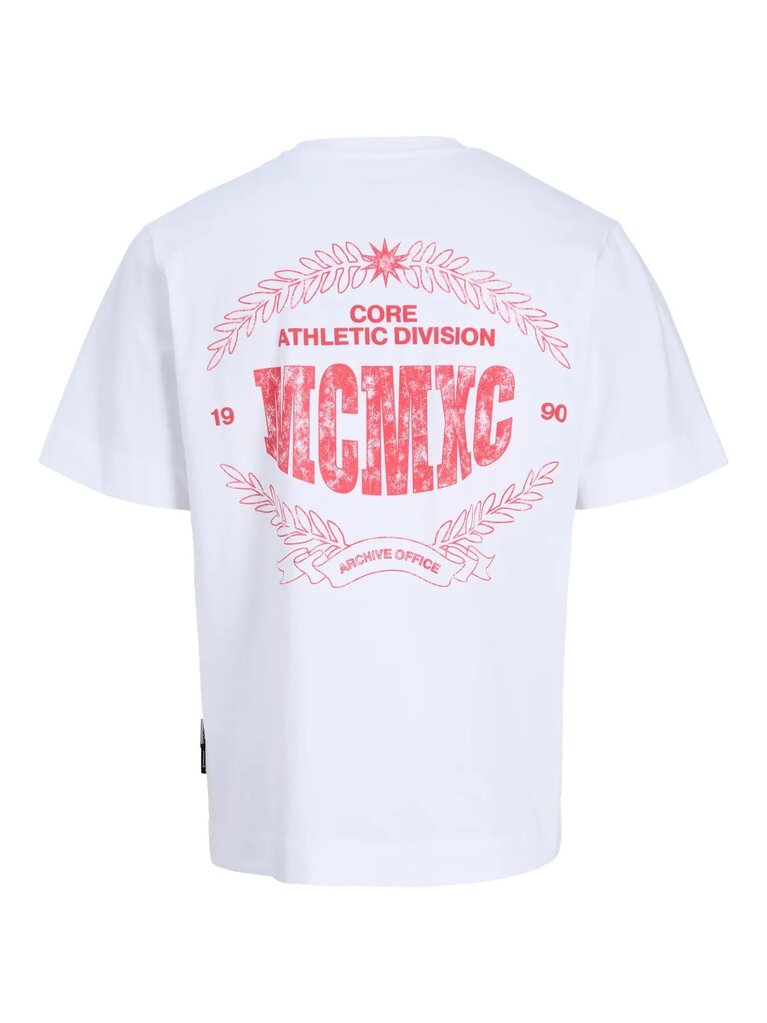 jack&jones jack & jones - breeze t-shirt back print bright white