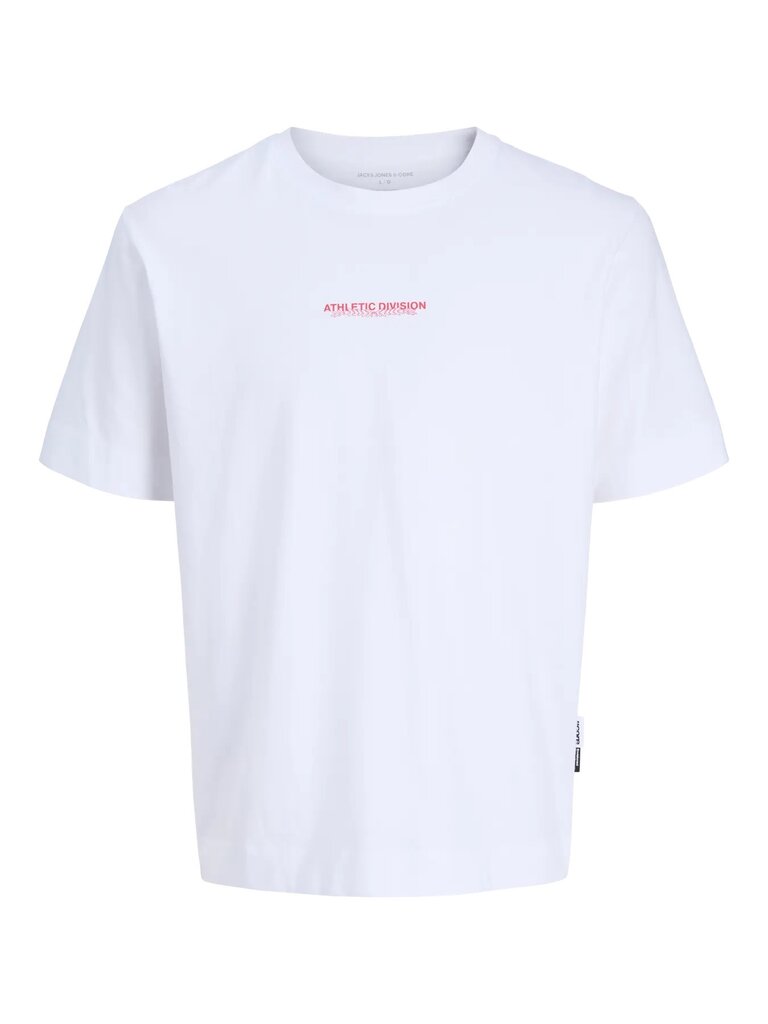 jack&jones jack & jones - breeze t-shirt back print bright white