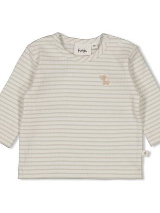 Feetje Feetje - longsleeve mint olifant