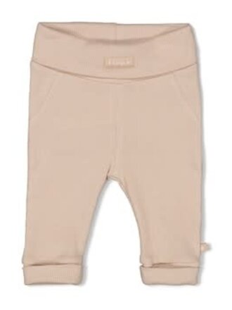 Feetje Feetje - broek zand rib