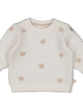 Feetje Feetje - sweater bear AOP