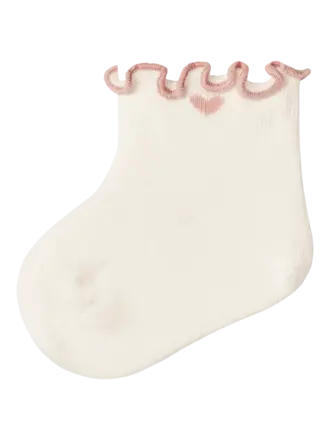 Lil' Atelier Lil atelier -  Sock Coconut Milk MISTY ROSE