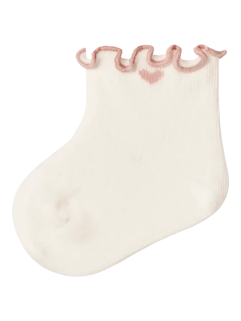 Lil' Atelier Lil atelier -  Sock Coconut Milk MISTY ROSE