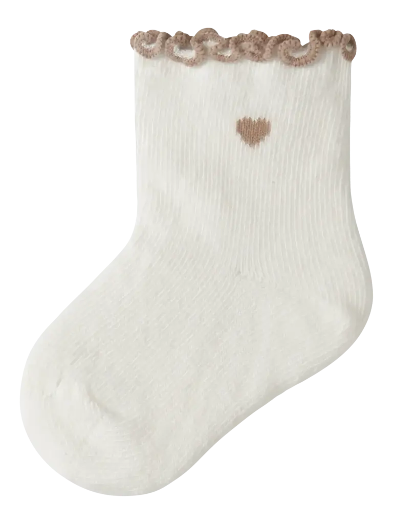 Lil' Atelier Lil atelier -  Sock Coconut Milk OXFORD TAN