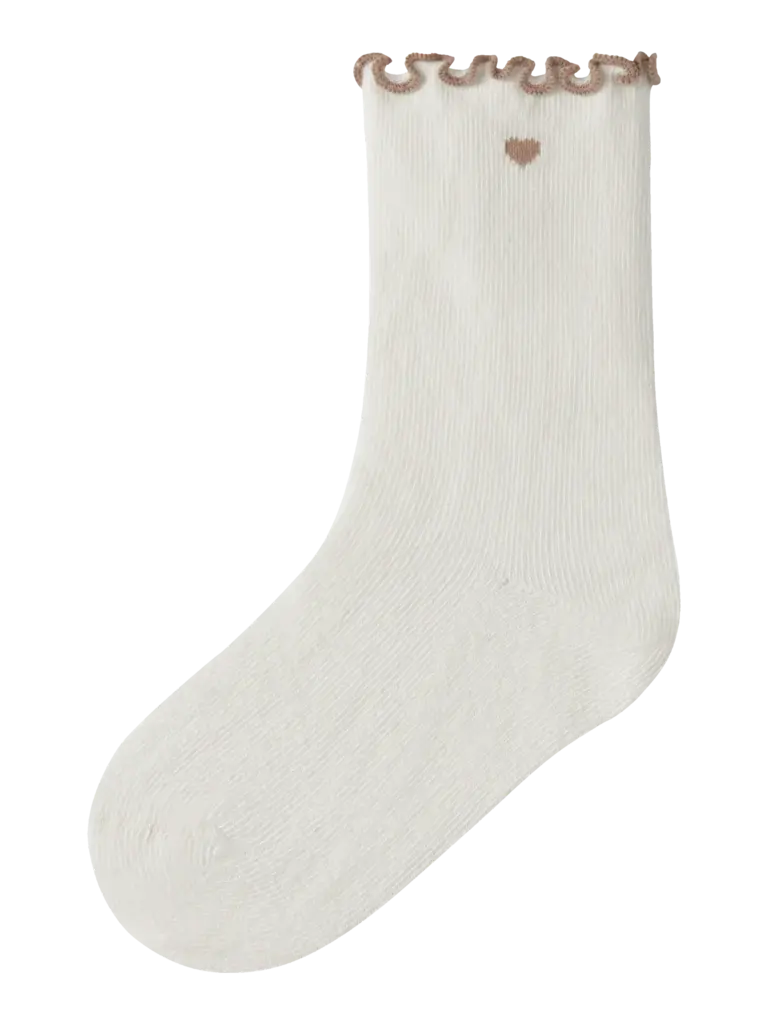 Lil' Atelier Lil atelier -Sock Coconut Milk OXFORD TAN