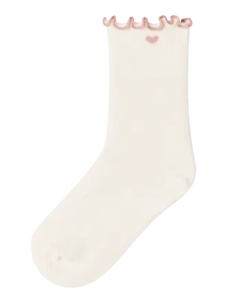 Lil' Atelier Lil atelier -Sock Coconut Milk MISTY ROSE